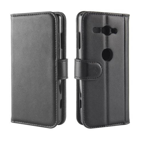 A-One Brand
Genuine Split Plånboksfodral till Sony Xperia XZ2 Compact - Svart