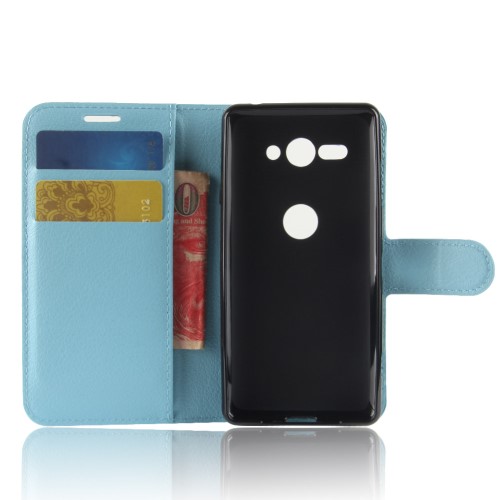 OEM
Litchi Plånboksfodral till Sony Xperia XZ2 Compact - Blå