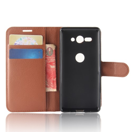 A-One Brand
Litchi Plånboksfodral till Sony Xperia XZ2 Compact - Brun