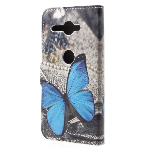 A-One Brand
Plånboksfodral till Sony Xperia XZ2 Compact - Blue Butterfly