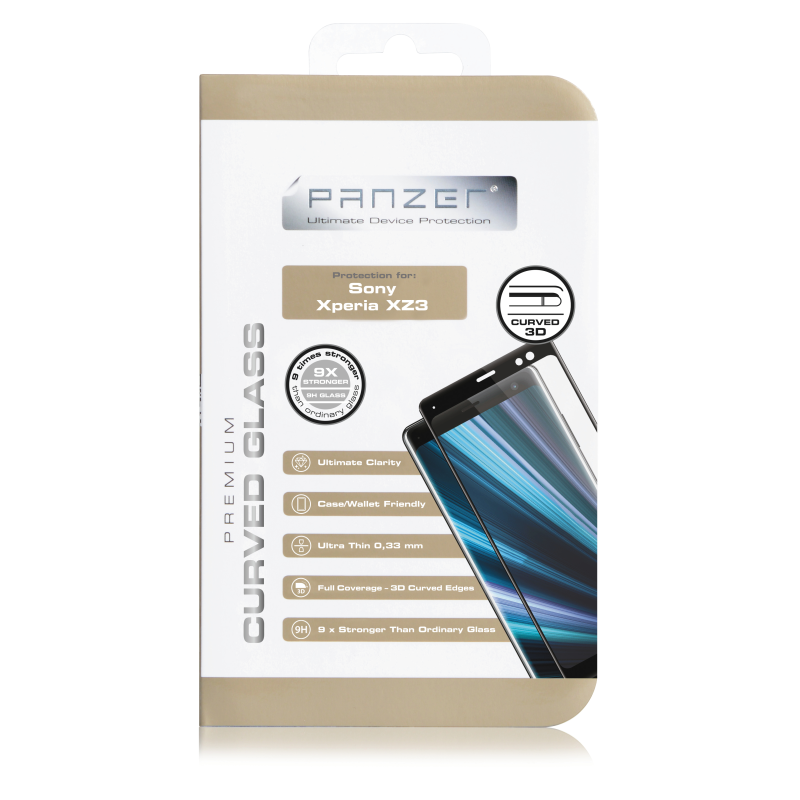 Panzer
Panzer Curved Glass till Sony Xperia XZ3 - Svart