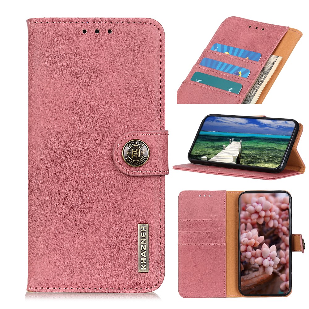 OEM - Khanzeh - Plånboksfodral Sony Xperia 10 III - Rosa