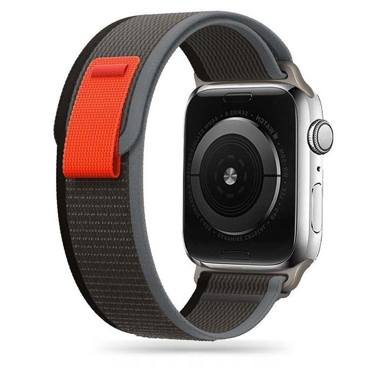 Tech-Protect - Tech-Protect Apple Watch 4/5/6/7/8/SE/Ultra (38/40/41mm) Armband Nylon - Svart