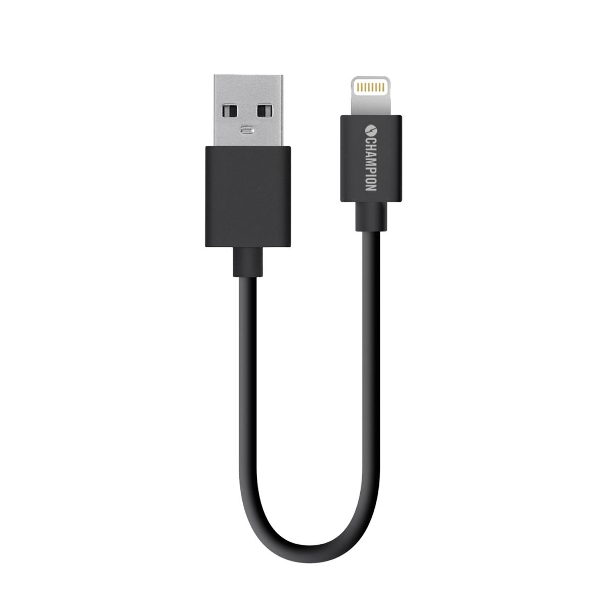 UTGÅTT
Champion Lightning kabel, 0,15m, svart