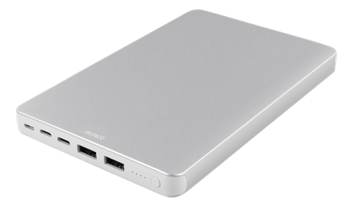 Deltaco
Deltaco Powerbank 20000mAh, USB-C, Lightning - Silver
