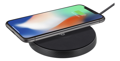 Deltaco Trådlös Snabbladdare för iPhone Android, 10W Deltaco Trådlös Snabbladdare för iPhone Android, 10W