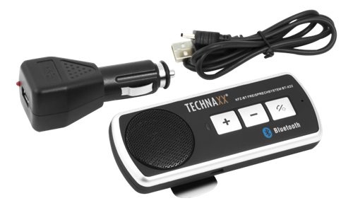 UTGÅTT
Technaxx Car Bluetooth Handsfree-system BT-X22, Bluetooth 4.0, svart