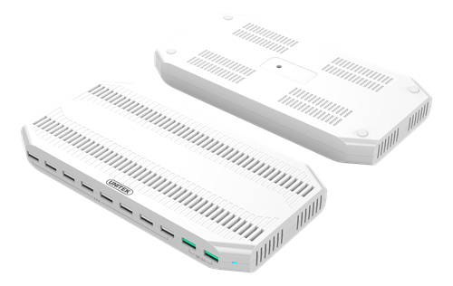 Deltaco
Deltaco USB Laddningsstation 10xUSB-A, Quick Charge 3.0 - Vit