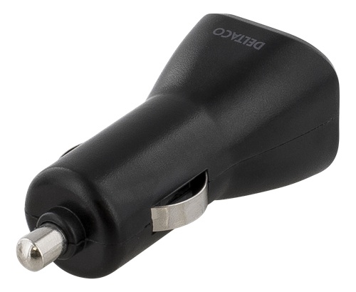 Deltaco
DELTACO billaddare, 2xUSB, svart