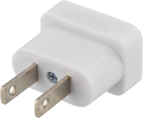 UTGÅTT
DELTACO reseadapter, EU till US, ojordad - Vit