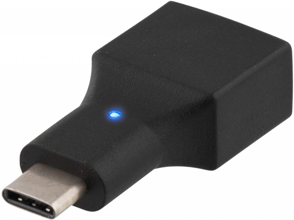 Deltaco
DELTACO USB 2.0 adapter, Typ C - Typ A hona, svart