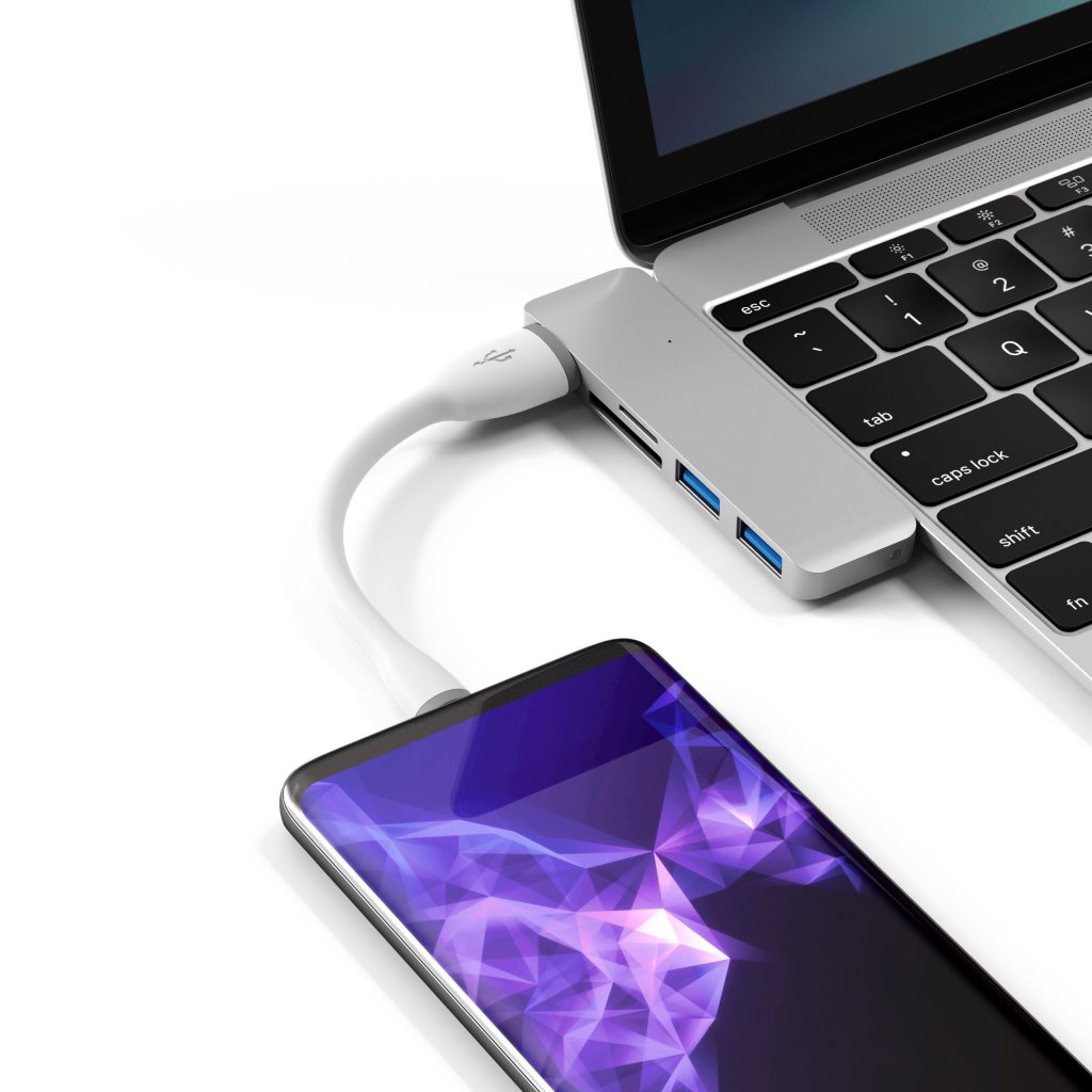 Satechi
Satechi Flexibel USB-C-kabel - 15 cm Vit