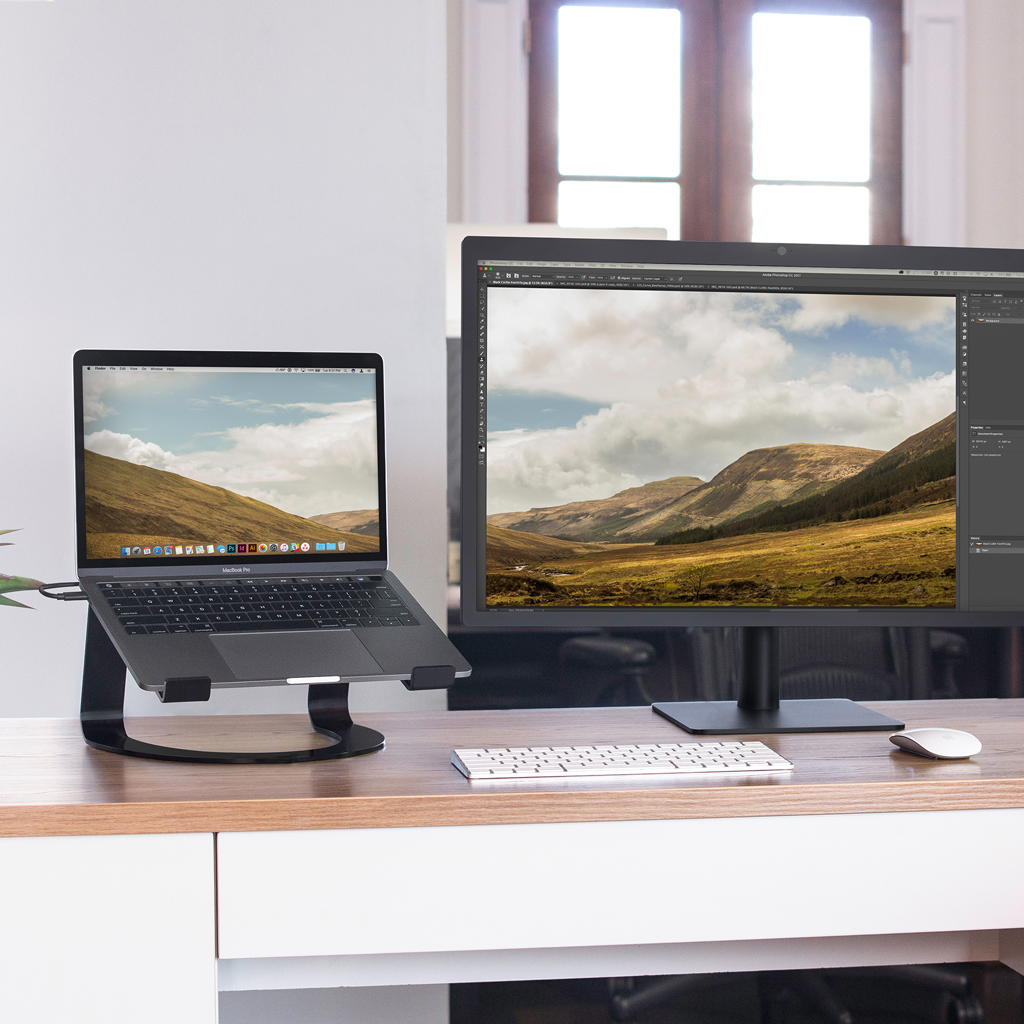 Twelve South - Twelve South Curve för MacBook, mattsvart | bordsstativ för Apple notebooks