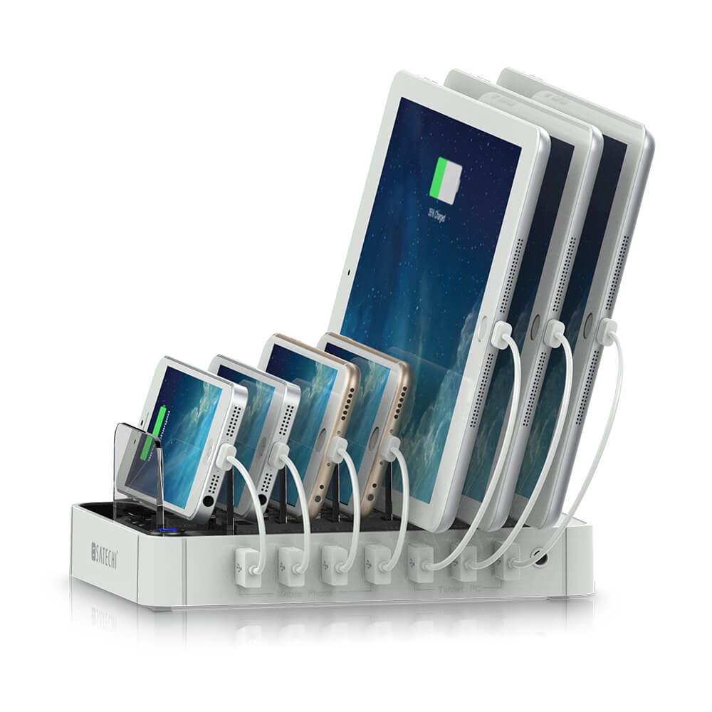 Satechi
Satechi 7-portars USB-laddningsstation - Svart