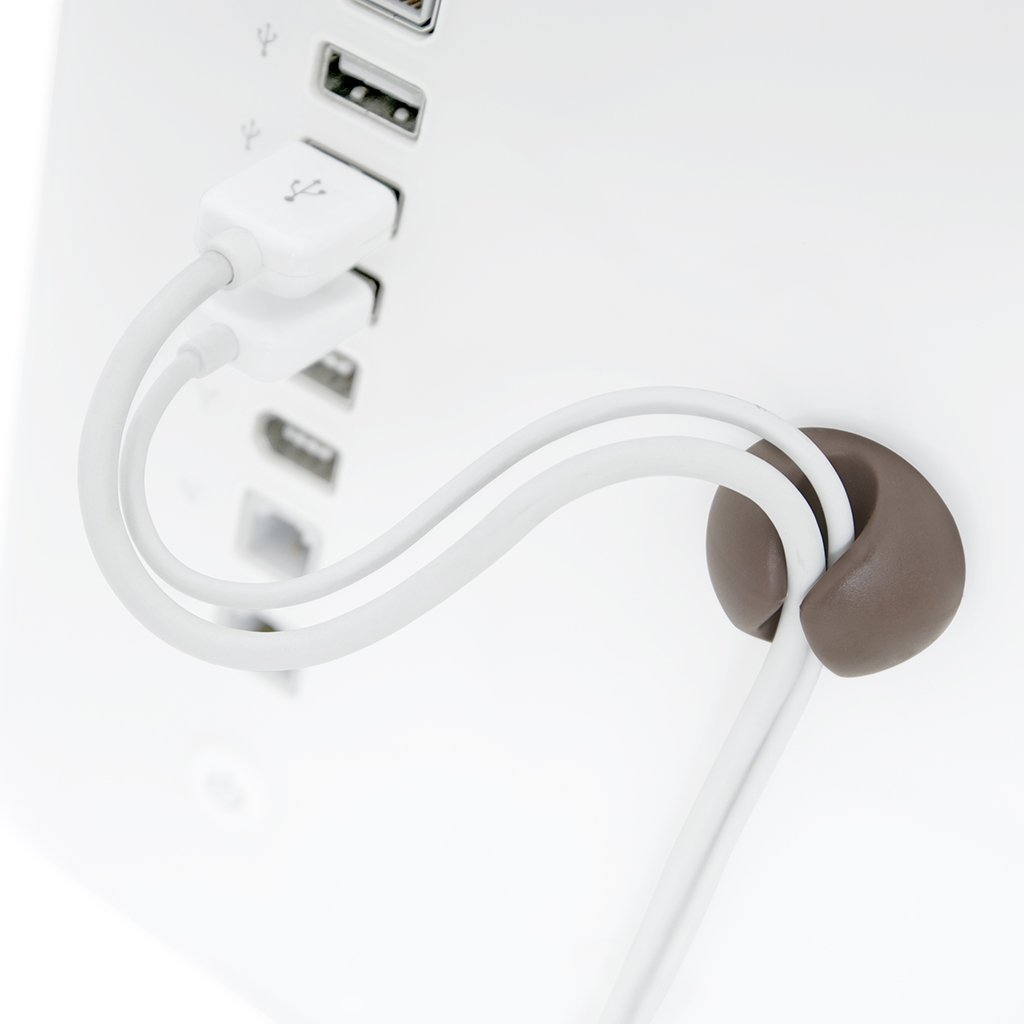 BlueLounge
Bluelounge CableDrop - Självhäftande hållare för sladdar, 6-pack