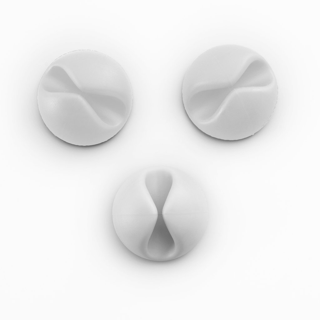 BlueLounge
Bluelounge CableDrop - Självhäftande hållare för sladdar, 6-pack