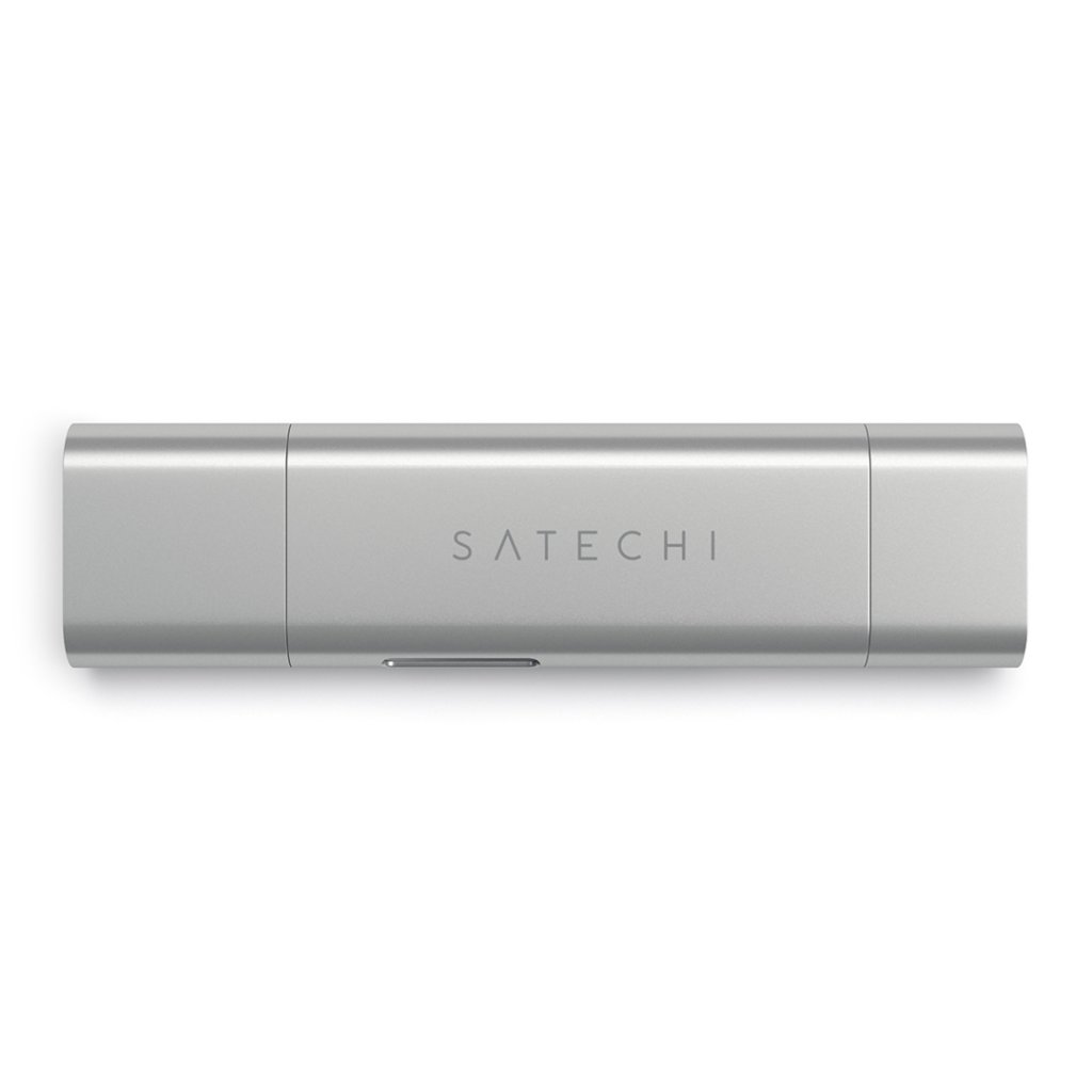 Satechi
Satechi USB-C och USB3.0 Micro/SD-kortläsare av aluminium - Rose Gold