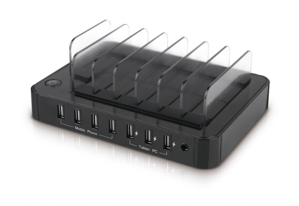 Satechi
Satechi 7-portars USB-laddningsstation - Svart