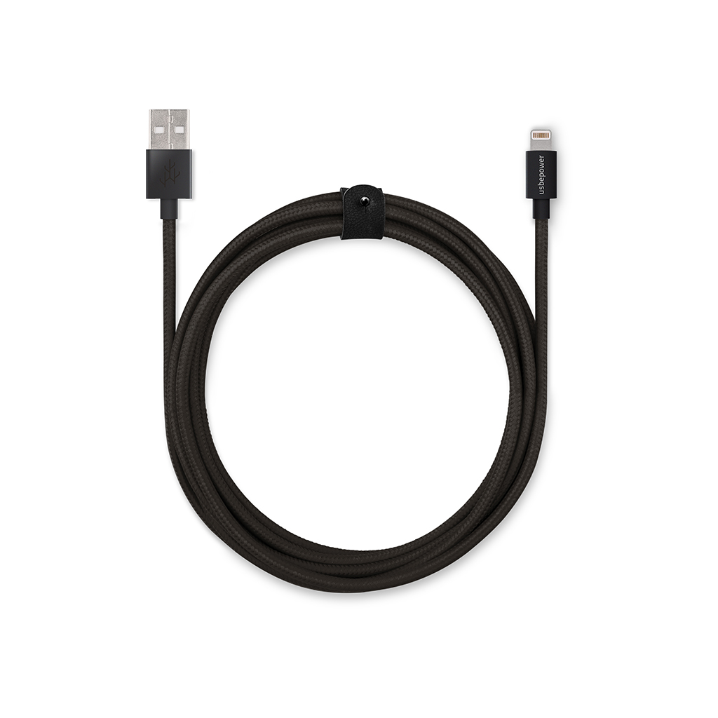Usbepower
Usbepower FAB XXL Edition Lightning - 2.5m Lightningkabel - Silver