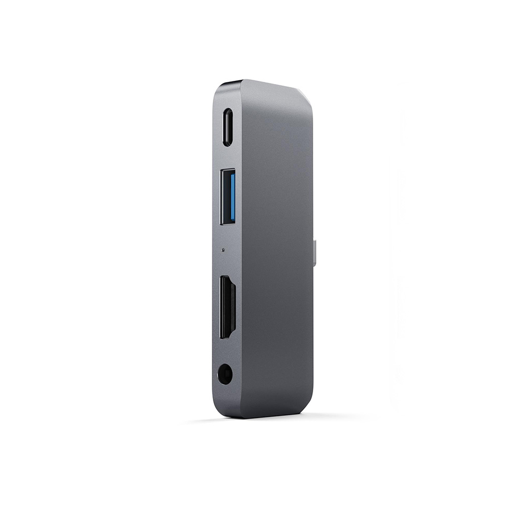 Satechi - Satechi USB-C Mobile Pro Hub till din nya iPad Pro - Grå