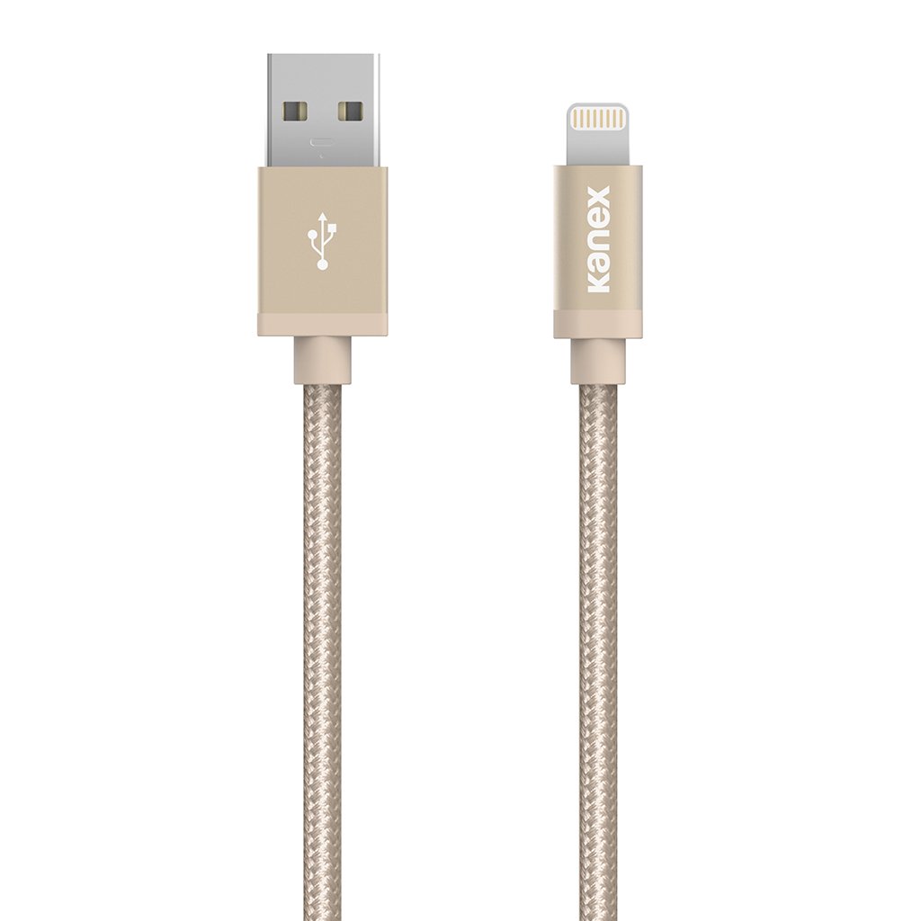 UTGÅTT
Kanex DuraBraid Lightning-kabel 2m - Guld