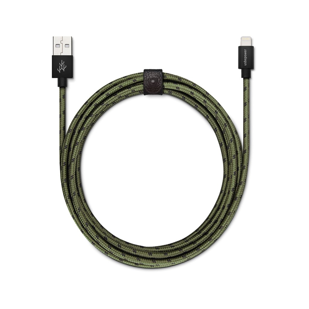 Usbepower
Usbepower FAB XXL Edition Lightning - 2.5m Lightningkabel - Silver