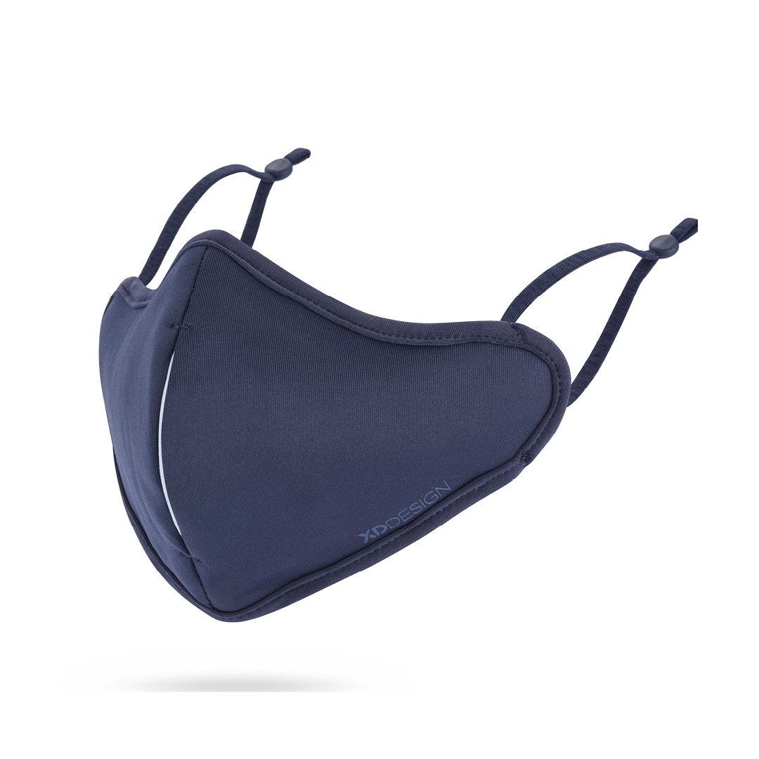 XDDESIGN - XD-Design Munskydd tvättbara med ViralOff® Marinblå