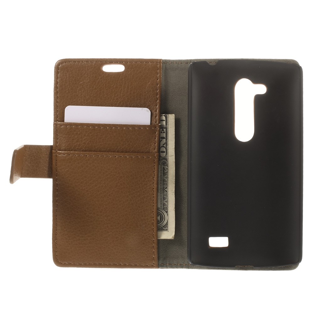 A-One Brand
Plånboksfodral till LG L Fino - Brun