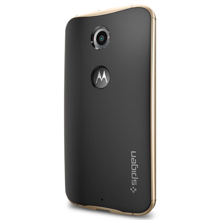 Spigen - SPIGEN Neo Hybrid Skal till Google Nexus 6 (Gold)