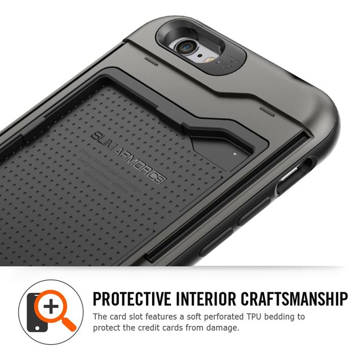 Spigen
SPIGEN Slim Armor CS Skal till Apple iPhone 6(S) Plus (Mint)