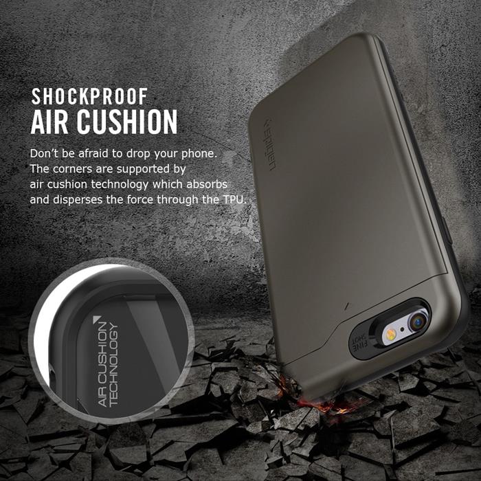 Spigen
SPIGEN Slim Armor CS Skal till Apple iPhone 6(S) Plus (Mint)