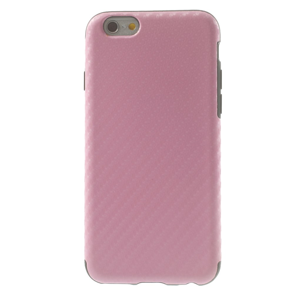 OEM
Carbon Fiber Texture FlexiCase skal till Apple iPhone 6 / 6S (Rosa)