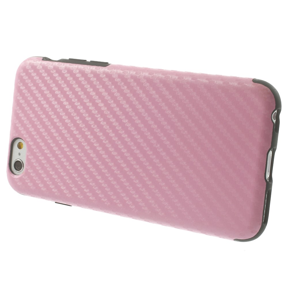 OEM
Carbon Fiber Texture FlexiCase skal till Apple iPhone 6 / 6S (Rosa)