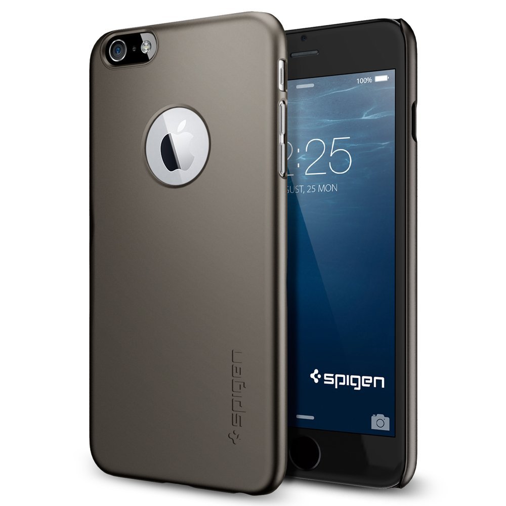Spigen
SPIGEN Ultra Thin Fit A Skal till Apple iPhone 6(S) Plus (Gunmetal)