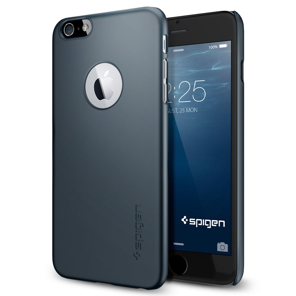 Spigen
SPIGEN Ultra Thin Fit A Skal till Apple iPhone 6(S) Plus (Metal Slate)
