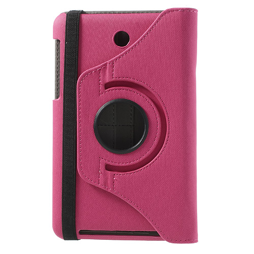 A-One Brand - Denim Rotating Armour fodral till ASUS Memo Pad HD7 (Magenta)