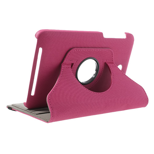 A-One Brand - Denim Rotating Armour fodral till ASUS Memo Pad HD7 (Magenta)