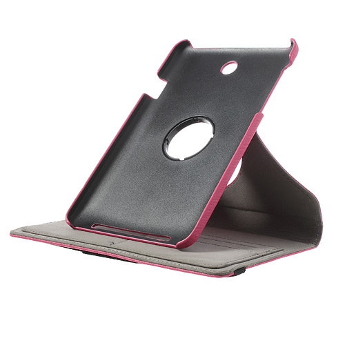 A-One Brand - Denim Rotating Armour fodral till ASUS Memo Pad HD7 (Magenta)