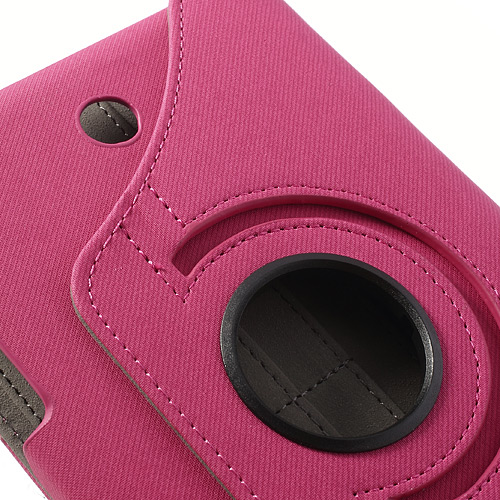 A-One Brand - Denim Rotating Armour fodral till ASUS Memo Pad HD7 (Magenta)
