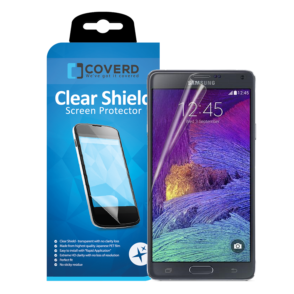 UTGÅTT
CoveredGear Clear Shield skärmskydd till Samsung Galaxy Note 4 (2-PACK)