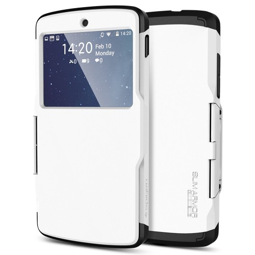 Spigen
Spigen Slim Armor View till LG Nexus 5 (Vit)