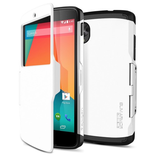 Spigen
Spigen Slim Armor View till LG Nexus 5 (Vit)