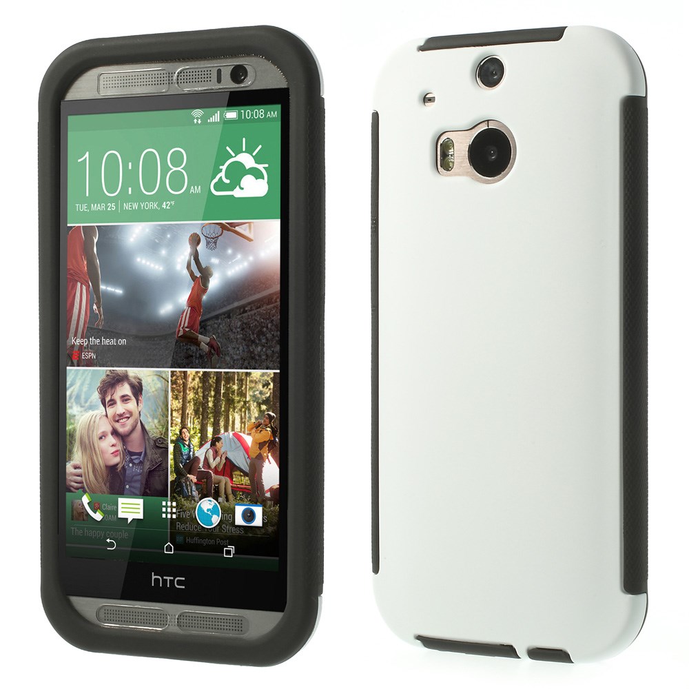 OEM
Combo Skal med inbyggd skärmskydd till HTC One M8 (Vit)