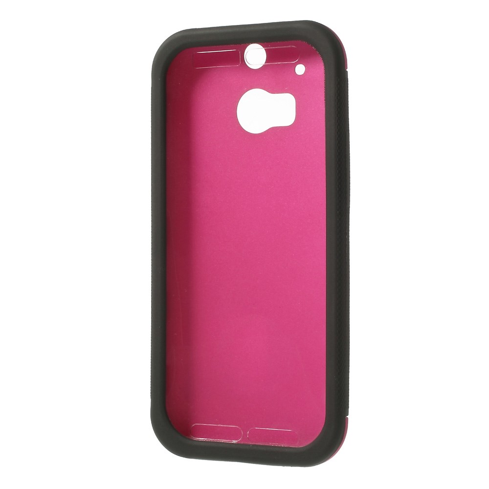 OEM
Combo Skal med inbyggd skärmskydd till HTC One M8 (Magenta)