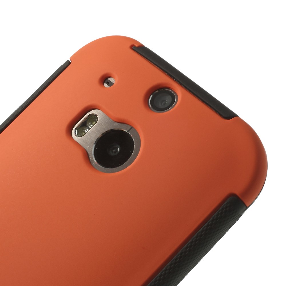 OEM
Combo Skal med inbyggd skärmskydd till HTC One M8 (Orange)