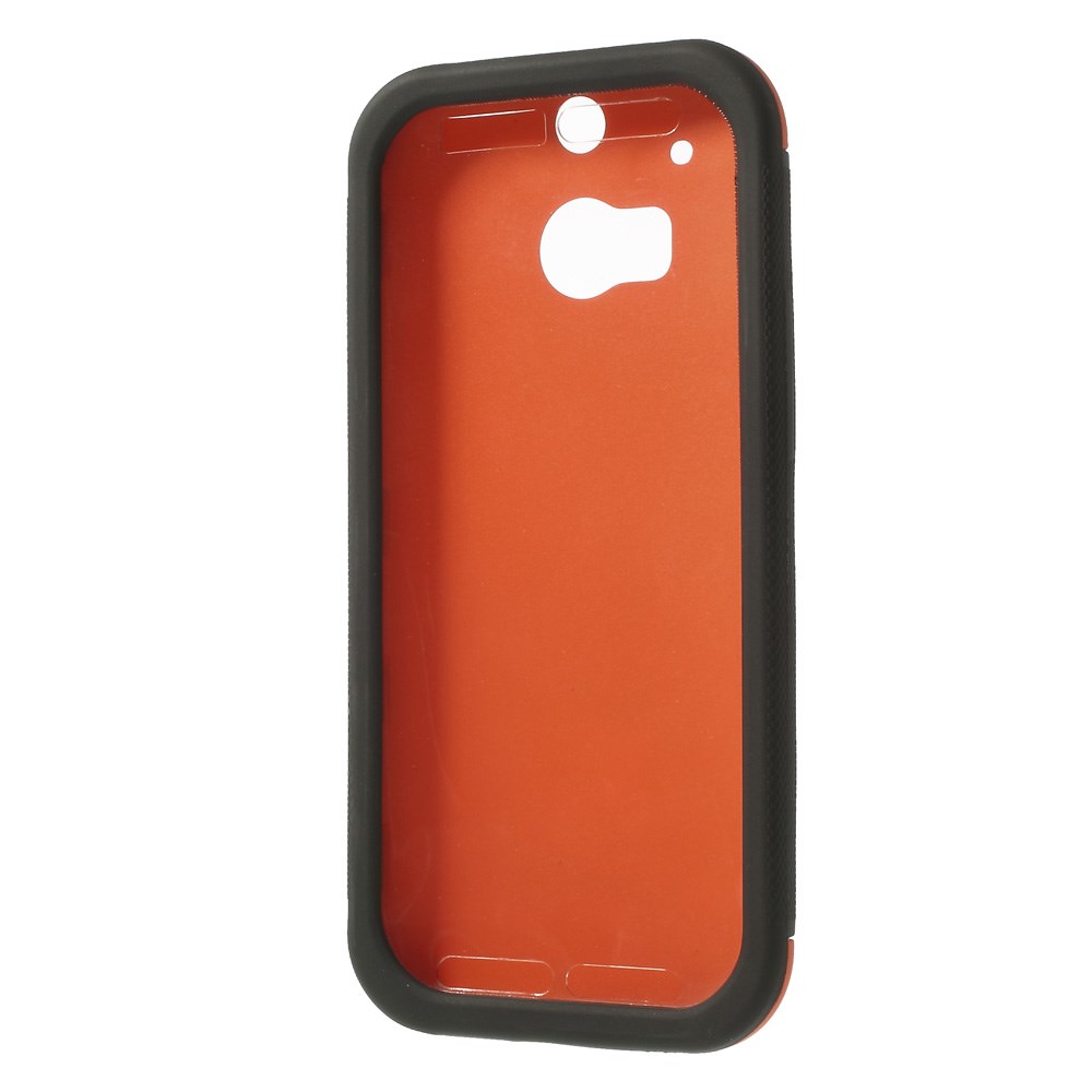 OEM
Combo Skal med inbyggd skärmskydd till HTC One M8 (Orange)