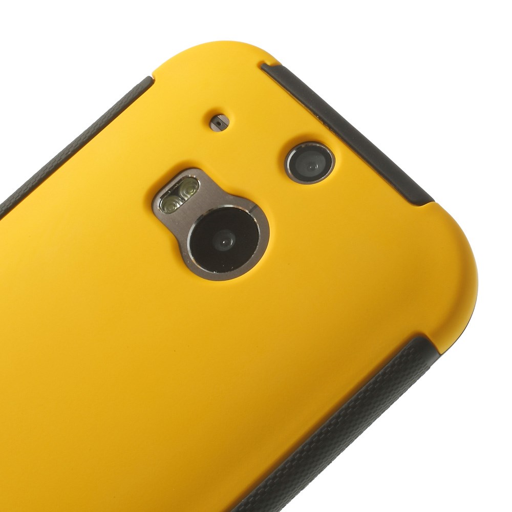 OEM
Combo Skal med inbyggd skärmskydd till HTC One M8 (Gul)