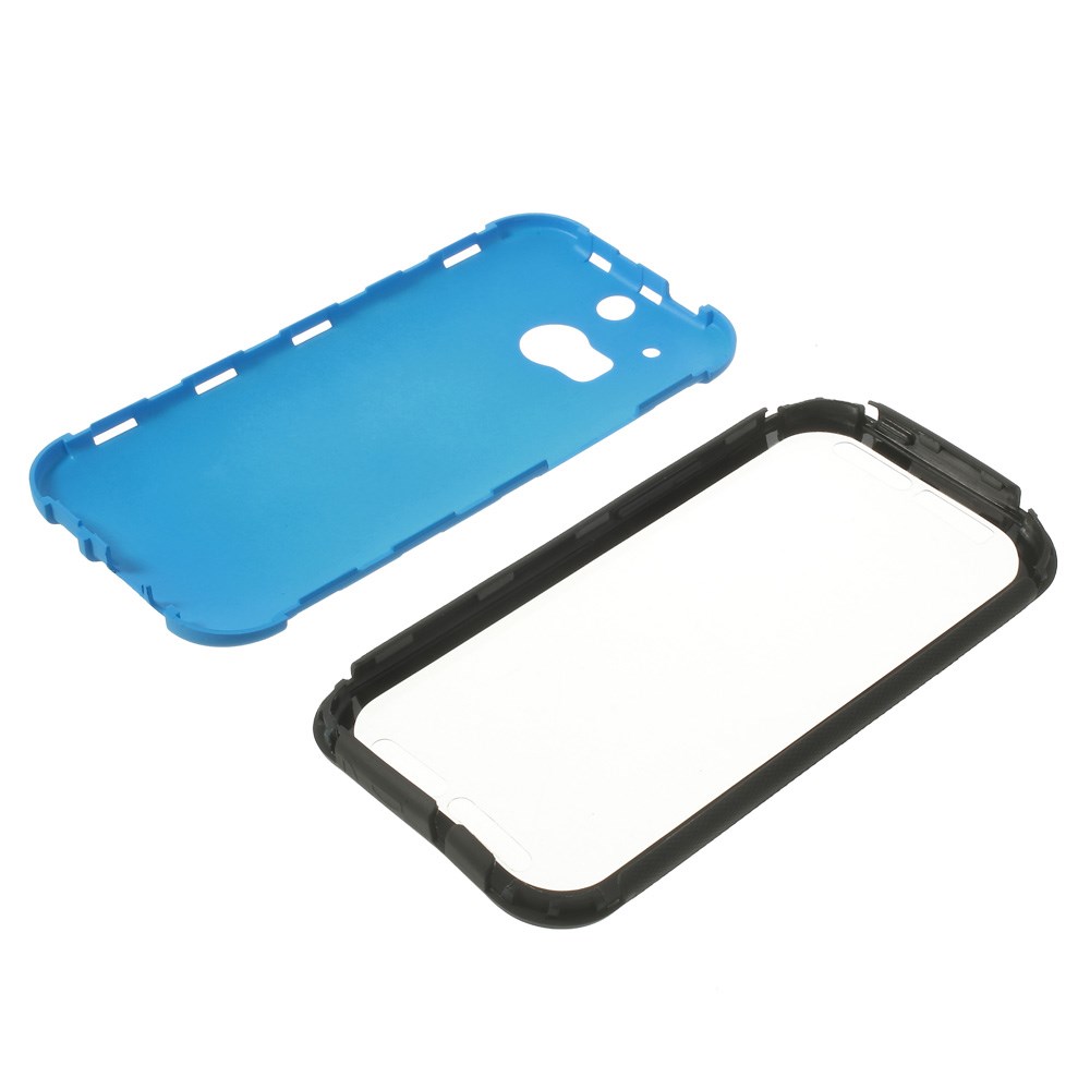 OEM
Combo Skal med inbyggd skärmskydd till HTC One M8 (Blå)