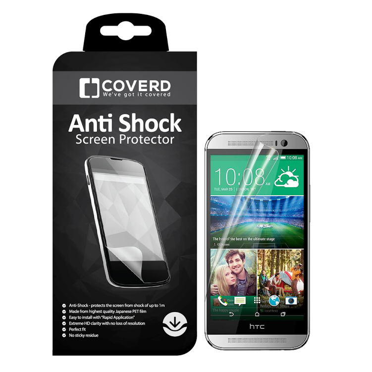 CoveredGear
CoveredGear Anti-Shock skärmskydd till HTC One M8 (2014)