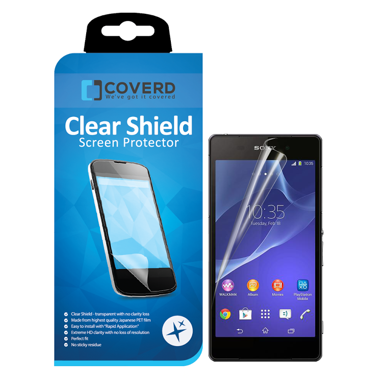 CoveredGear
CoveredGear Clear Shield skärmskydd till Sony Xperia Z2